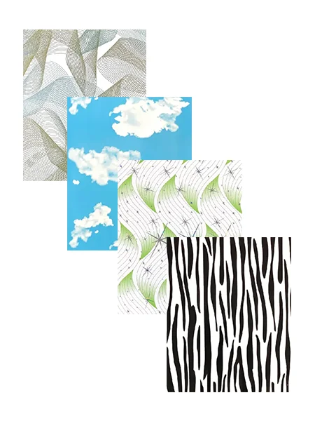 Abstract Series Plafon PVC